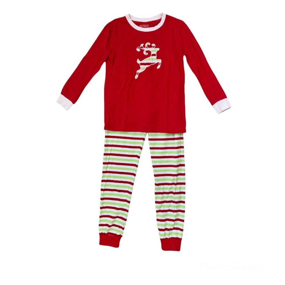 Southern Tots Reindeer Pajama Set Size 10 PLAY